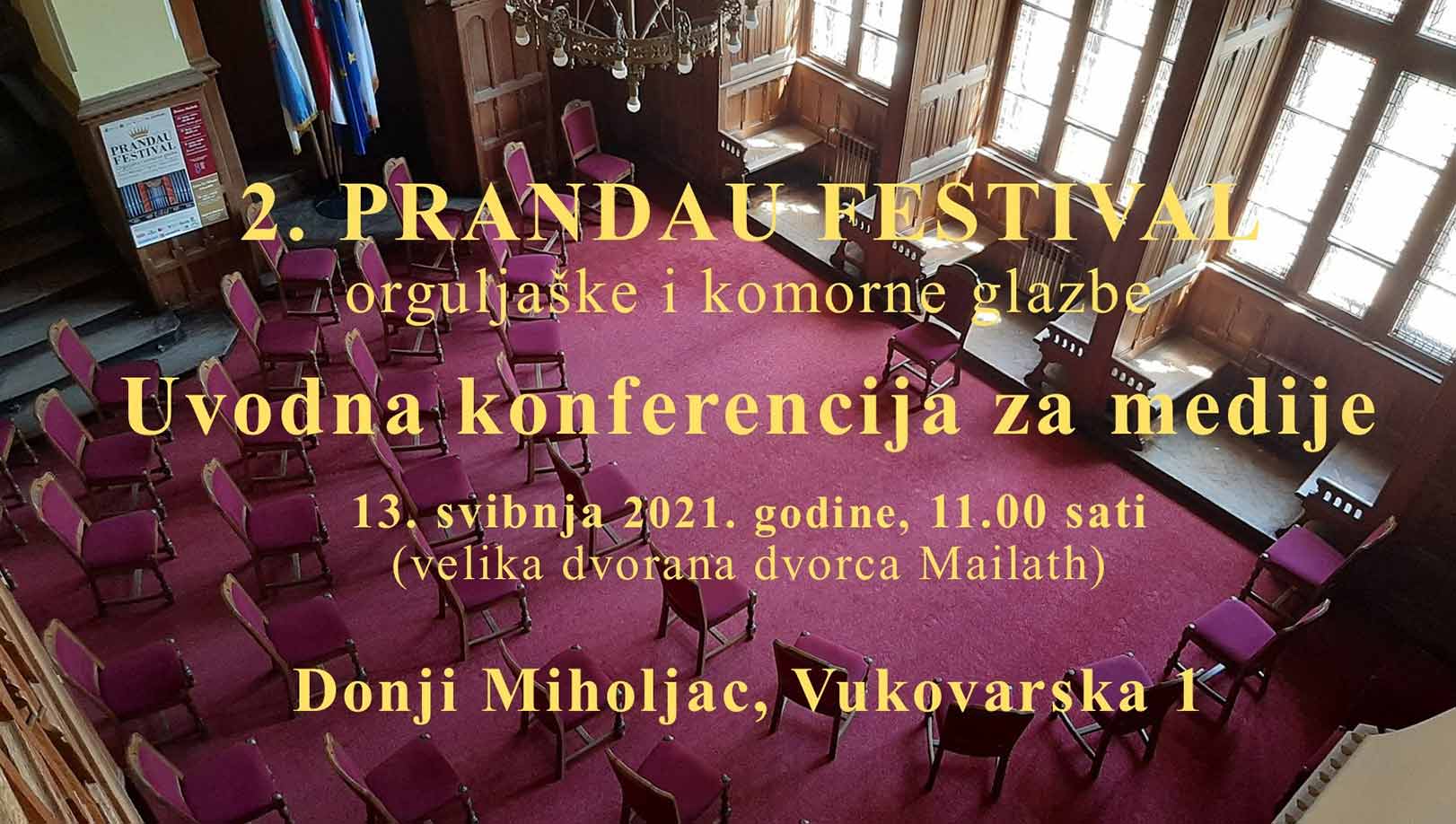 konferencija za medije - 2. Prandau Festival