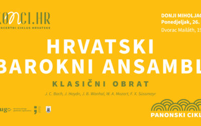 6. PRANDAU FESTIVAL – Koncertni ciklus Hrvatske – HRVATSKI BAROKNI ANSAMBL u Donjem Miholjcu
